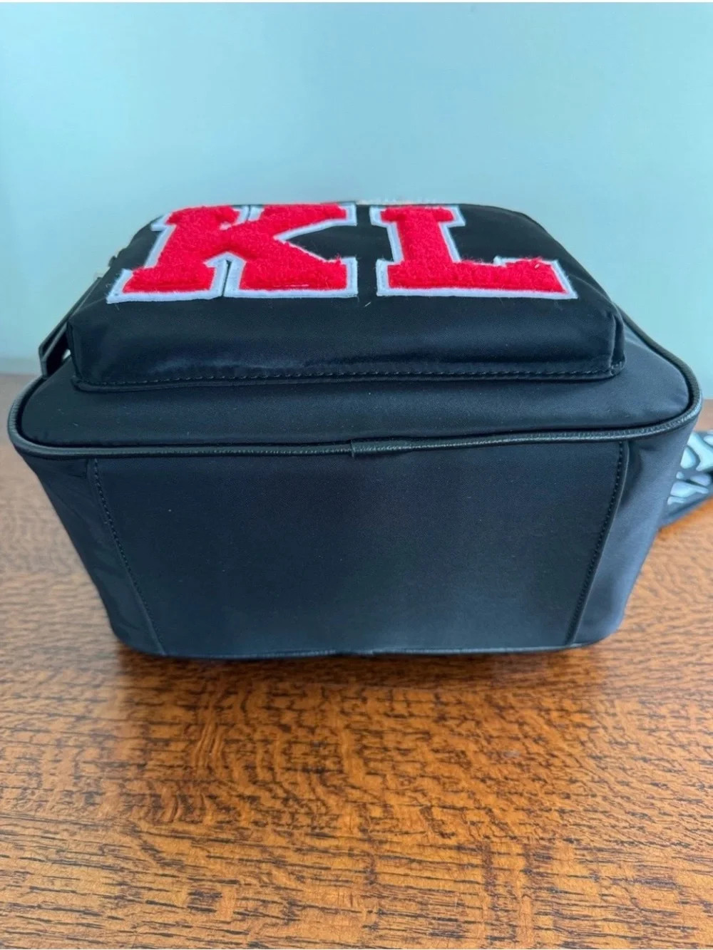 NWT Karl Lagerfeld Paris Khloe Amour Patch Backpack